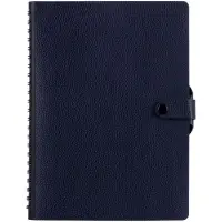 Ежедневник Strep Front на заказ, недатированный, темно-синий