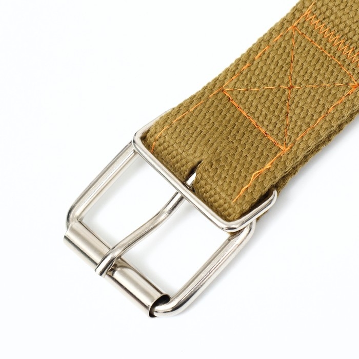 Ошейник брезентовый безразмерный двухслойный, 72 х 3,5 см, песочный Ошейник брезентовый безразмерный двухслойный, 72 х 3,5 см, песочный