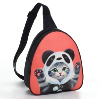 Рюкзак детский для девочки через плечо &laquo;Котёнок&raquo;, 23х20,5 см