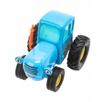 Машинка металлическая &laquo;Синий трактор&raquo;, свет, звук, 11 см, инерция