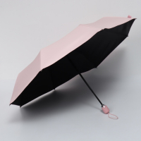 Зонт автоматический &laquo;Однотонный&raquo;, 3 сложения, 8 спиц, R = 48/55 см, D = 110 см, цвет МИКС