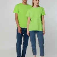 Футболка унисекс T-bolka 140, зеленое яблоко, размер XXXL