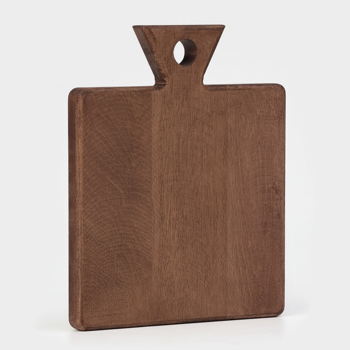 Доска разделочная для подачи Wild Kitchen, 27&times;22&times;2.5 см, граб темный