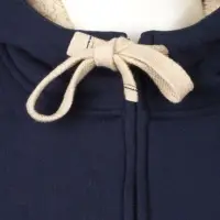 Толстовка унисекс на молнии Sherpa 280 темно-синяя, размер XXS