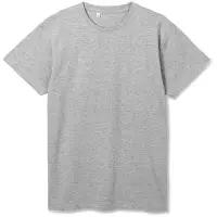 Футболка T-Bolka 180 серый меланж, размер S Футболка T-Bolka 180 серый меланж, размер S