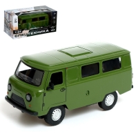 Машина металлическая «УАЗ 3962», инерция, 1:24, свет и звук, цвет зелёный Машина металлическая «УАЗ 3962», инерция, 1:24, свет и звук, цвет зелёный