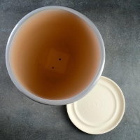 Горшок цветочный "Ирис 1" полосатый 15л Горшок цветочный "Ирис 1" полосатый 15л