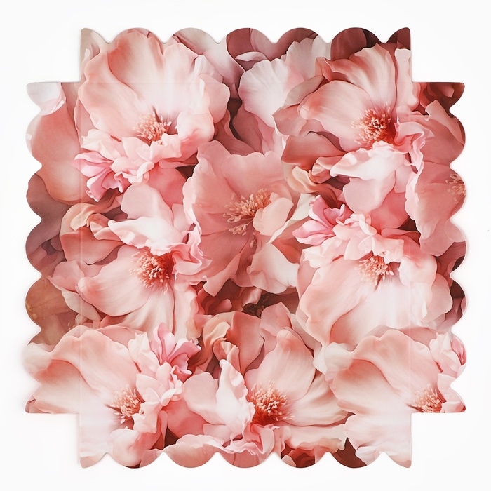 Коробка кондитерская, сундук, упаковка, &laquo;Цветов сияние&raquo;, 16 х 16 х 18 см