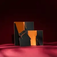 Картхолдер Multimo, черный с оранжевым Картхолдер Multimo, черный с оранжевым