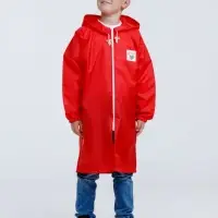Дождевик детский Rainman Kids красный, 7-9 лет