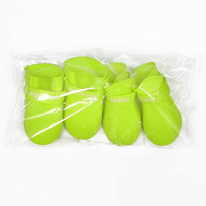 Сапоги резиновые Пижон, набор 4 шт., р-р S (подошва 4 Х 3 см), жёлтые Сапоги резиновые Пижон, набор 4 шт., р-р S (подошва 4 Х 3 см), жёлтые