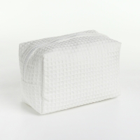 Косметичка на молнии TEXTURA, цвет белый Косметичка на молнии TEXTURA, цвет белый