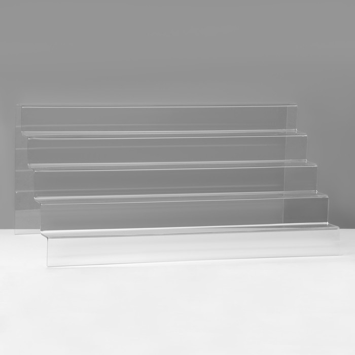 Горка 5 ступенек, 50&times;25&times;23 см, оргстекло 3 мм, В ЗАЩИТНОЙ ПЛЁНКЕ