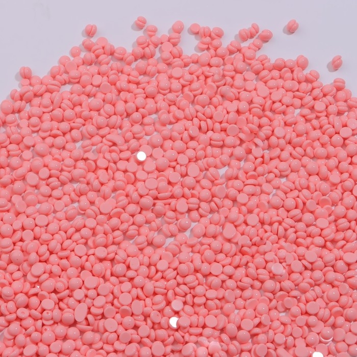 Воск для депиляции, плёночный, в гранулах, 500 гр, цвет розовый Воск для депиляции, плёночный, в гранулах, 500 гр, цвет розовый