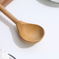 Ложка полубаская, вареная, цвет клён Ложка полубаская, вареная, цвет клён