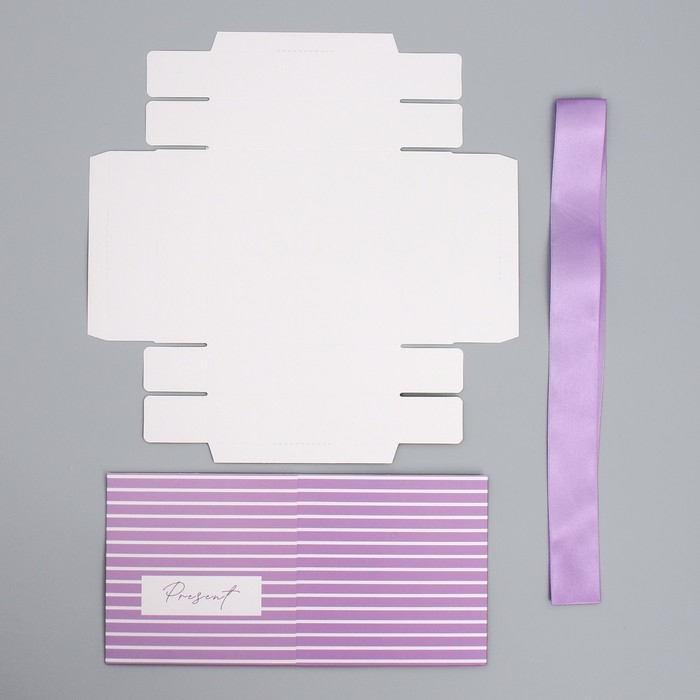 Коробка подарочная складная, упаковка, &laquo;Present&raquo;, 15 х 15 х 15 см