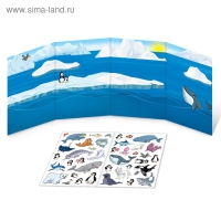 Наклейки многоразовые &laquo;Кто живёт на полюсе&raquo;, 40 наклеек