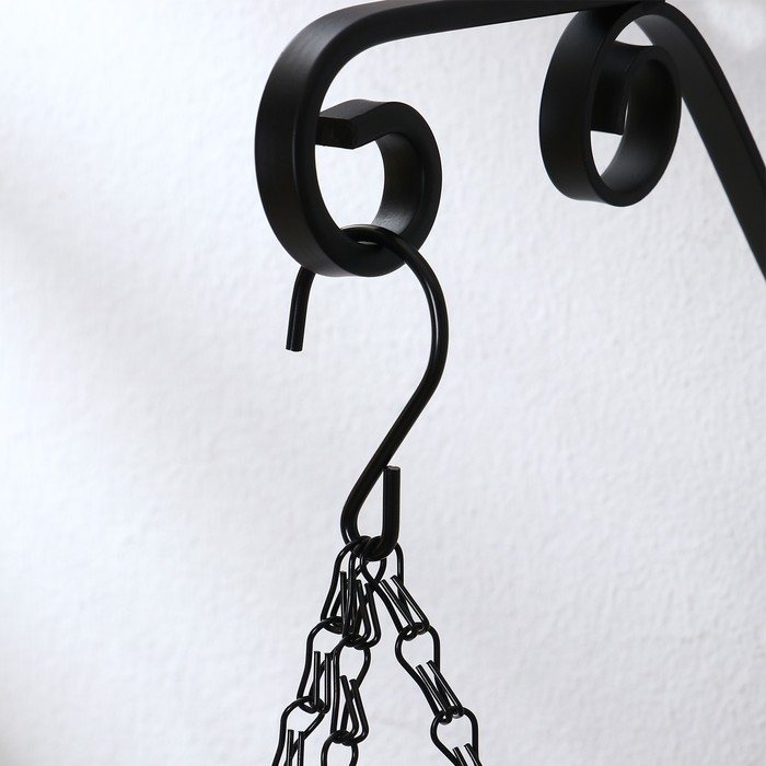 Кашпо подвесное, d = 25 см, с кокосовым вкладышем, &laquo;Полусфера&raquo;, Greengo