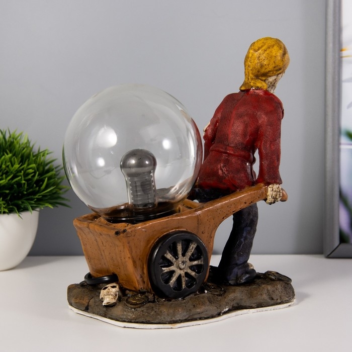 Плазменный шар Плазменный шар "Тачка" цветной 16х11х20 см RISALUX