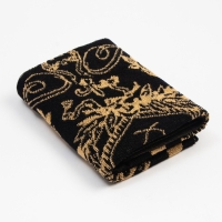 Полотенце именное махровое Этель "Михаил" чёрный, 50х90см, 100% хлопок, 420гр/м2 Полотенце именное махровое Этель "Михаил" чёрный, 50х90см, 100% хлопок, 420гр/м2