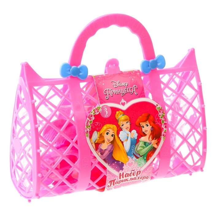 Набор парикмахера в сумке &laquo;Самой красивой&raquo;, МИКС, Принцессы