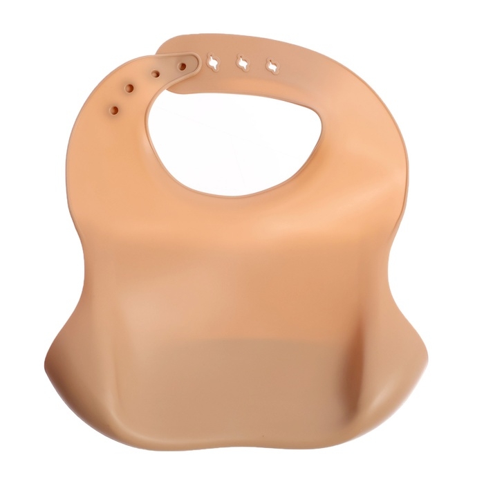 Нагрудник для кормления непромокаемый, с карманом, цвет МИКС Нагрудник для кормления непромокаемый, с карманом, цвет МИКС