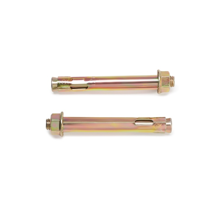 Анкерный болт ТУНДРА, с гайкой, оцинкованный,  12х100 мм, 50 шт