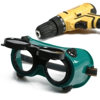 Очки защитные ТУНДРА, круглые, с затемненными стеклами