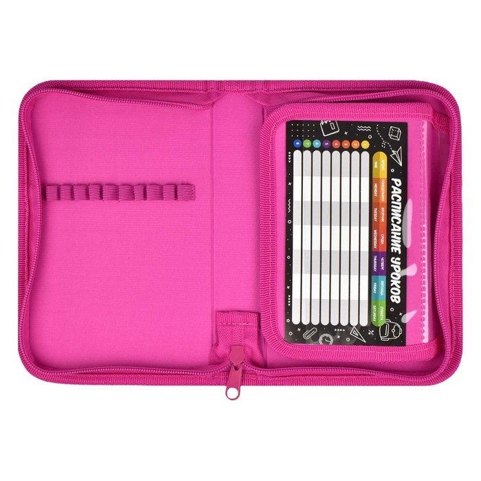 Пенал 1 секция, 133 х 200 х 35 мм, текстильный, Феникс "Босс шпиц" 65712