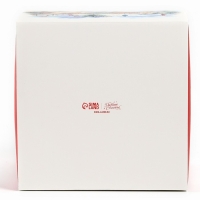 Коробка кондитерская с окном, сундук, &laquo;Тепла и уюта&raquo;, 20 х 20 х 20 см, Новый год