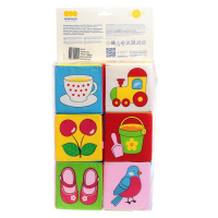 Набор развивающих мягких кубиков &laquo;Предметы&raquo;