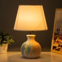 Настольная лампа "Корин" Е27 40Вт разноцветный 22,5х22,5х32,5 см RISALUX