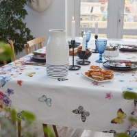 Скатерть "Этель" Бабочки 220х147 см, 100 % хлопок, репс 210 гр/м2