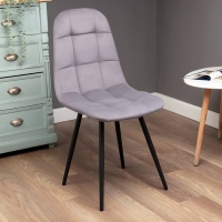 Стул "Лукас" Velutto 32, графит Стул "Лукас" Velutto 32, графит