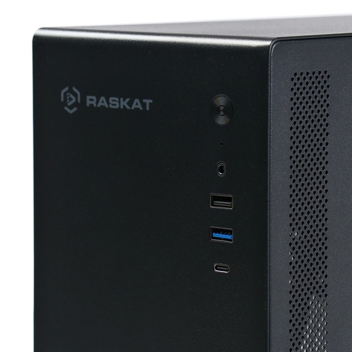 Компьютер Raskat Start 100, G5905, 8 Гб, SSD 120 Гб, Intel UHD 410, noOS, чёрный