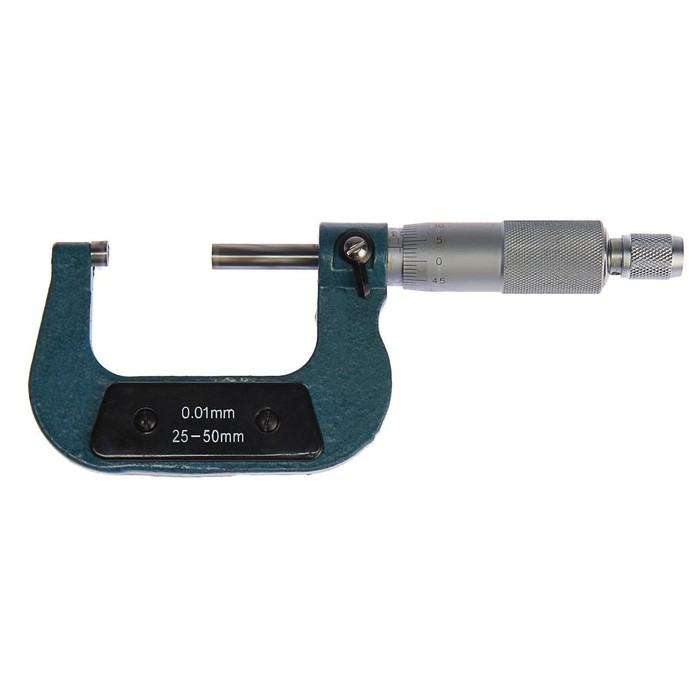 Микрометр механический ТУНДРА, 25-50 мм Микрометр механический ТУНДРА, 25-50 мм