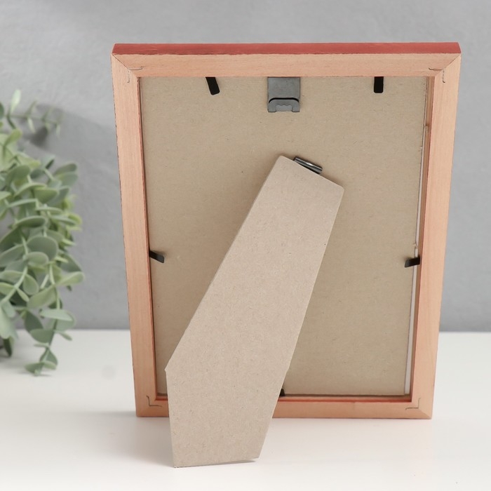 Фоторамка дерево "Image Art" С18 13х18 см,(пластиковый экран), красное дерево