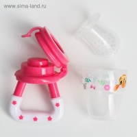 Ниблер (соска для прикорма), с силиконовой сеточкой «Оленята» Ниблер (соска для прикорма), с силиконовой сеточкой «Оленята»