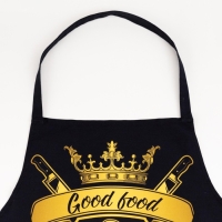 Фартук "Этель" KING 73х71 см, 100% хлопок, саржа 190 гр/м2 Фартук "Этель" KING 73х71 см, 100% хлопок, саржа 190 гр/м2