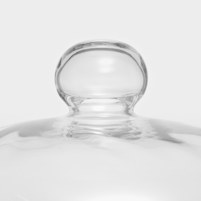 Подставка для десертов керамическая с крышкой-клош на деревянной ножке BellaTenero, d=24 см, цвет белый Подставка для десертов керамическая с крышкой-клош на деревянной ножке BellaTenero, d=24 см, цвет белый