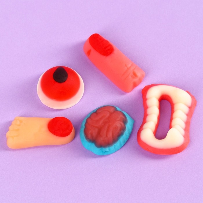 Хэллоуин Мармелад в форме частей тела &laquo;Жутко вкусно&raquo;, 50 г.