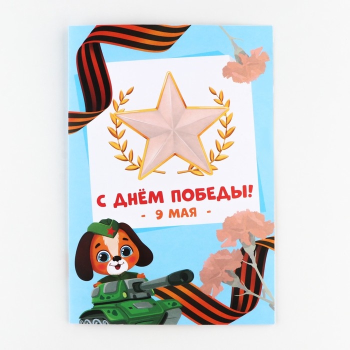 Набор для декорирования подарков из бумаги &laquo;День победы!&raquo;