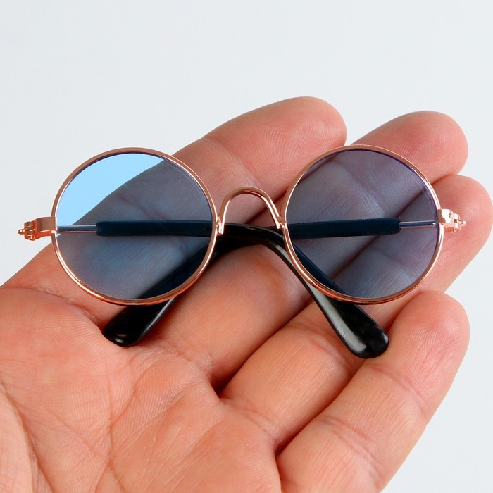 Очки для игрушек, цвет синий Очки для игрушек, цвет синий