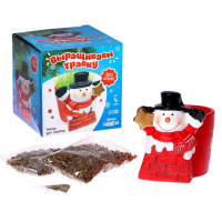 Набор для опытов &laquo;Выращиваем травку&raquo;, снеговик