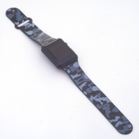 Часы наручные электронные с камуфляжным, силиконовым ремешком Часы наручные электронные с камуфляжным, силиконовым ремешком