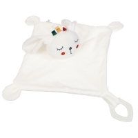 Комфортер - игрушка «Зайка Бонни», погремушка, прорезыватель, цвет белый, Крошка Я Комфортер - игрушка «Зайка Бонни», погремушка, прорезыватель, цвет белый, Крошка Я