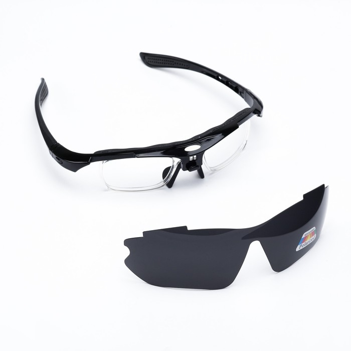 Очки поляризационные с комплектом сменных светофильтров Очки поляризационные с комплектом сменных светофильтров