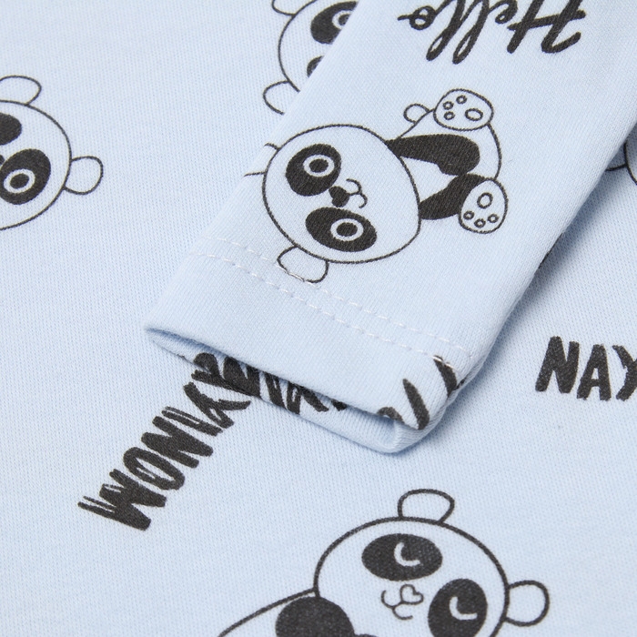 Боди детский, цвет голубой, рост 74 см Боди детский, цвет голубой, рост 74 см