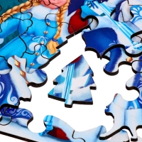 Деревянный пазл фигурный «Волшебный Новый год!» Деревянный пазл фигурный «Волшебный Новый год!»