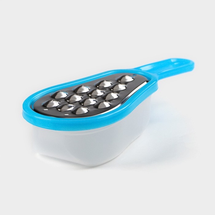 Тёрка с контейнером для детского питания Доляна &laquo;Груша&raquo;, 16 см, крупная, цвет МИКС